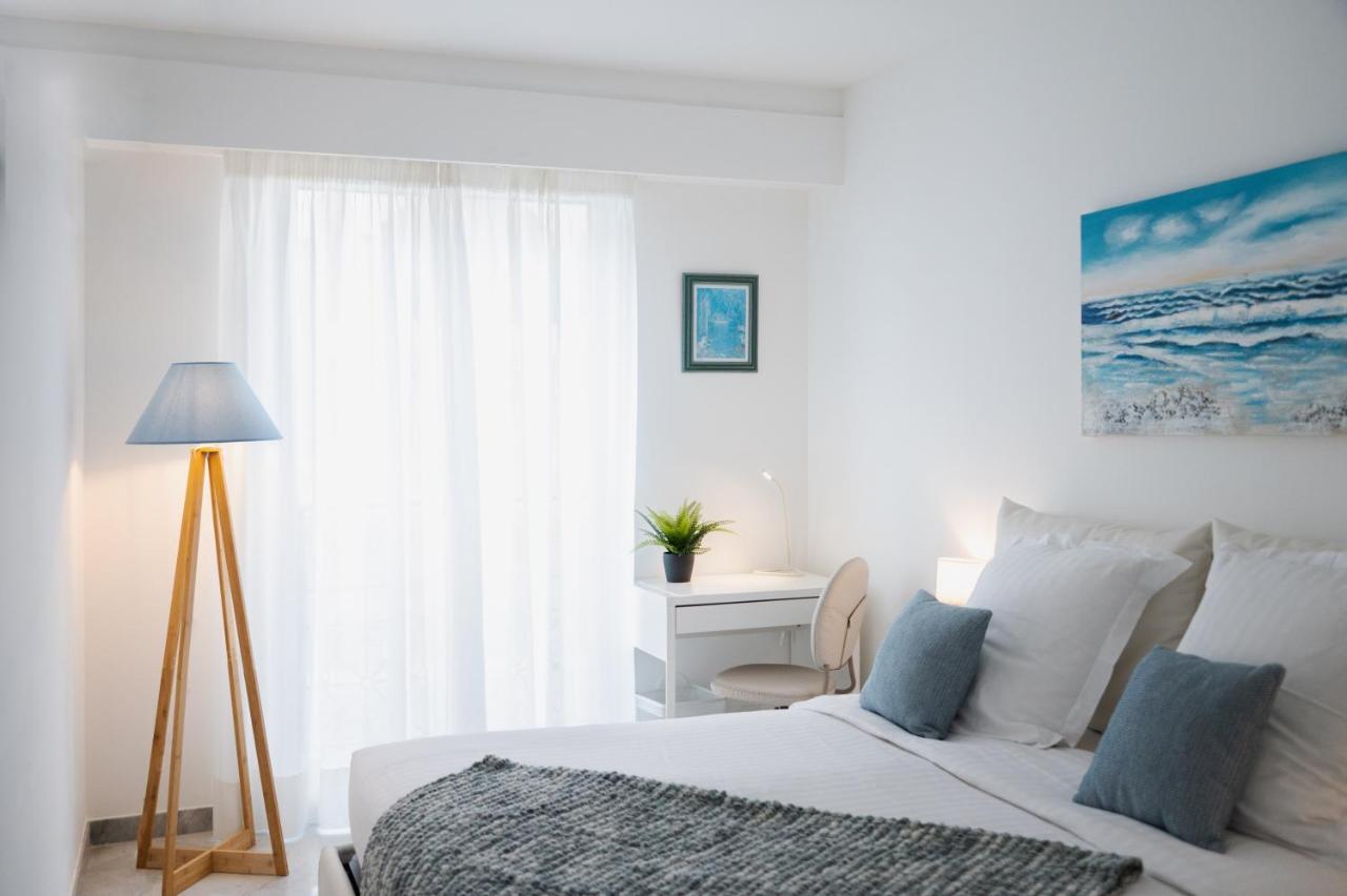 Appartamento Le Victoria - Beau 2p Avec Vue Mer, Balcon, Piscine, Sauna Et Parking Prive Au Centre De *